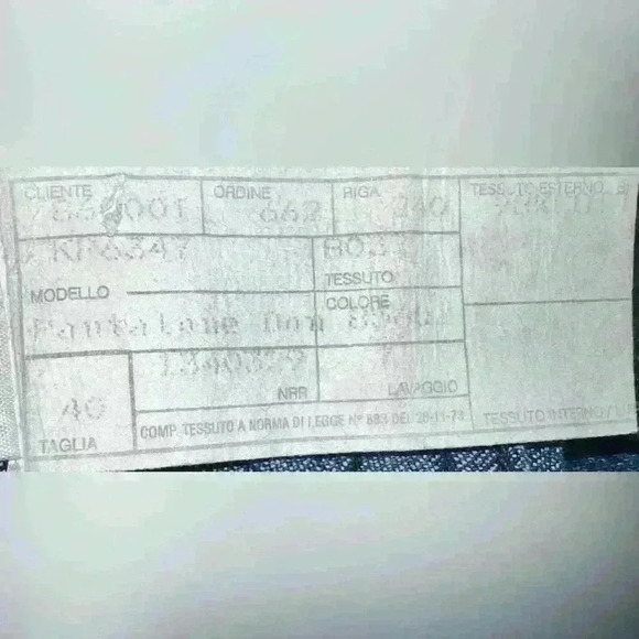 Versace Sz 4 Vintage 80's pantalone Rare Whiskered Jeans Avant Garde Designer - Picture 6 of 16